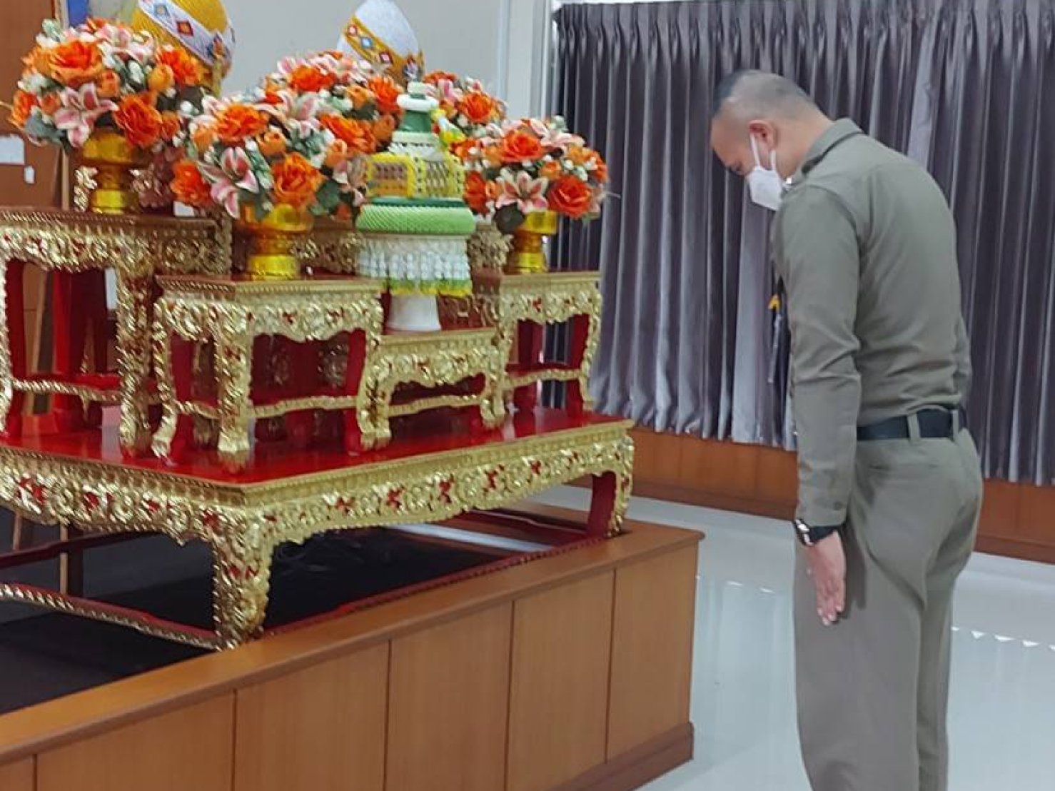 กิจกรรมศาสนิกสัมพันธ์ หลักสูตรนักเรียนนายสิบตำรวจ ประจำปี 2565