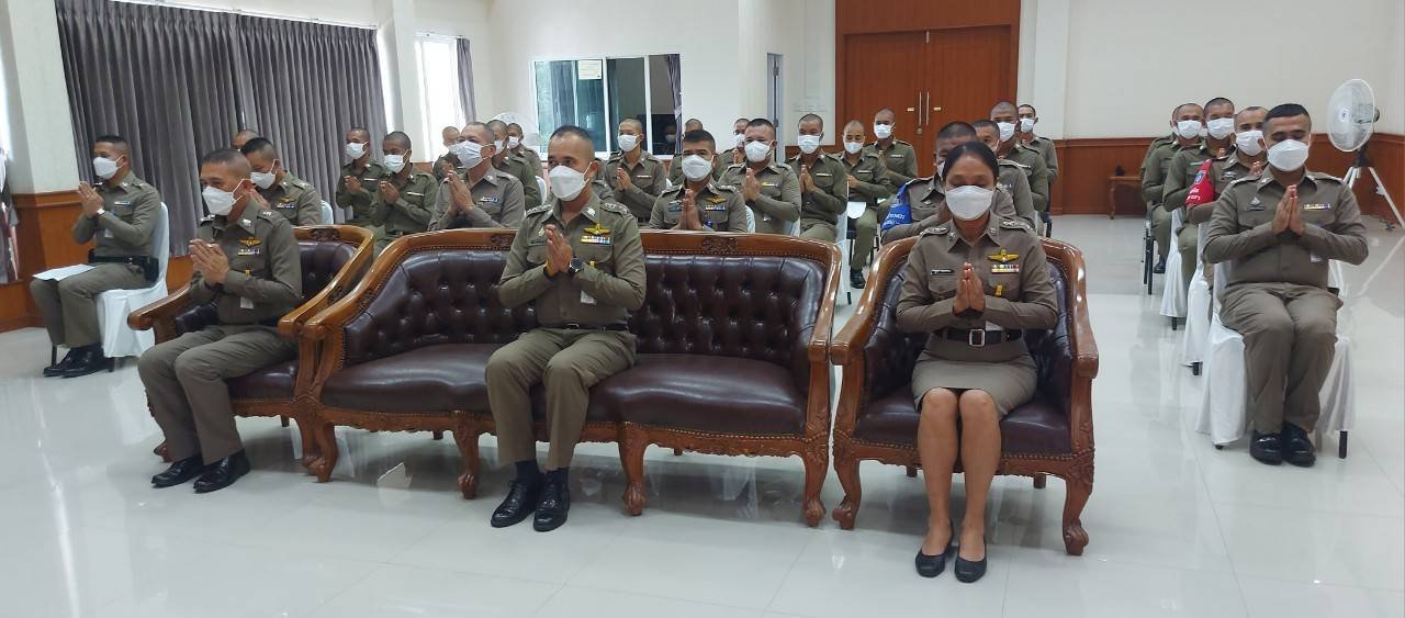 กิจกรรมศาสนิกสัมพันธ์ หลักสูตรนักเรียนนายสิบตำรวจ ประจำปี 2565