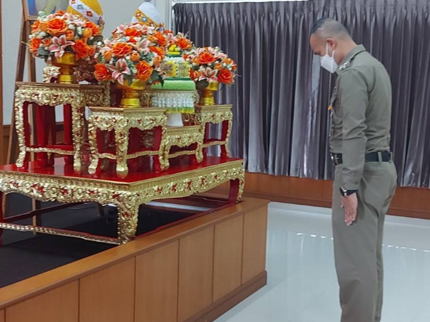 กิจกรรมศาสนิกสัมพันธ์ หลักสูตรนักเรียนนายสิบตำรวจ ประจำปี 2565